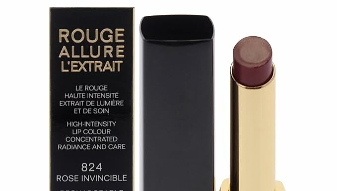 Chanel Rouge Allure L’Extrait 824 Rose Invincible Lipstick Review: Comfort & Color That Lasts