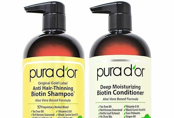 PURA D’OR Anti-Thinning Biotin Shampoo & Conditioner Review: Clinically Tested Results for Fuller Hair