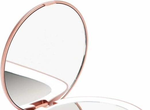 Fancii LED Lighted Travel Makeup Mirror Review: Is the 1x/10x Magnification Worth It?