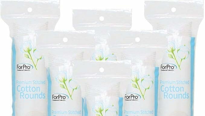 ForPro Premium Stitched Cotton Rounds Review: Soft, Durable & Lint-Free for Makeup Removal