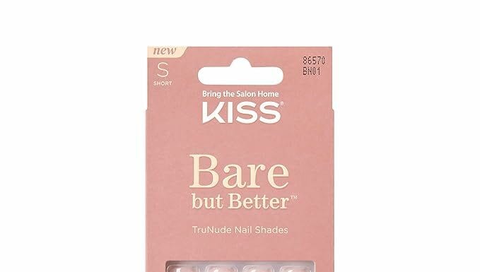 KISS Bare but Better Press-On Nails Review: Are These Glossy Pink Nails Worth It?