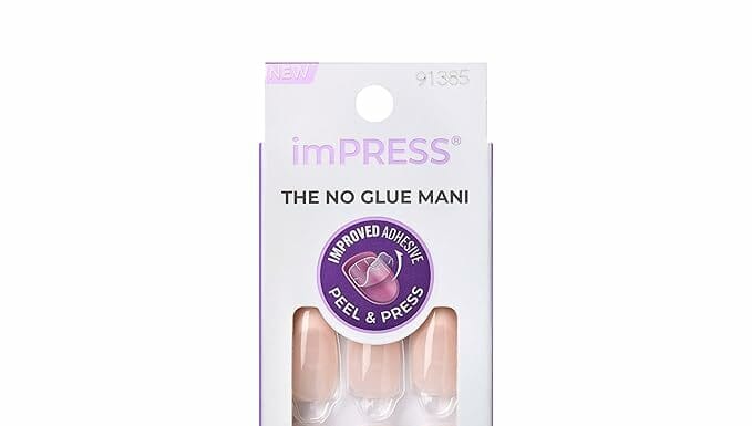 KISS imPRESS No Glue Mani Press On Nails Review: Long-Lasting, Chic French Manicure at Home