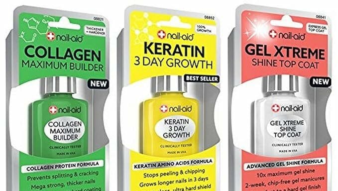 NAIL-AID Collagen Base + Keratin Growth Gel Top Coat Review: Does It Really Strengthen Nails?