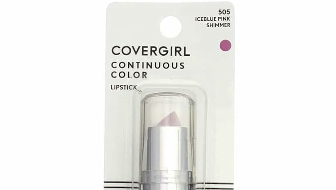 COVERGIRL Continuous Color Lipstick Review: Is Iceblue Pink Worth It?