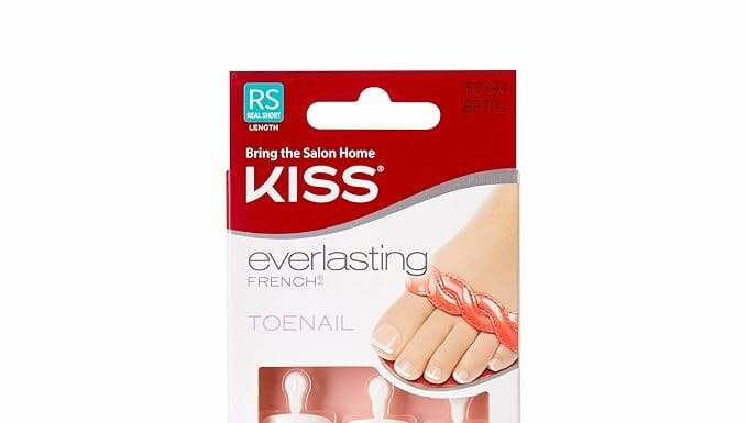 KISS Everlasting Press-On Toenails Review: Salon-Quality French Pedicure at Home
