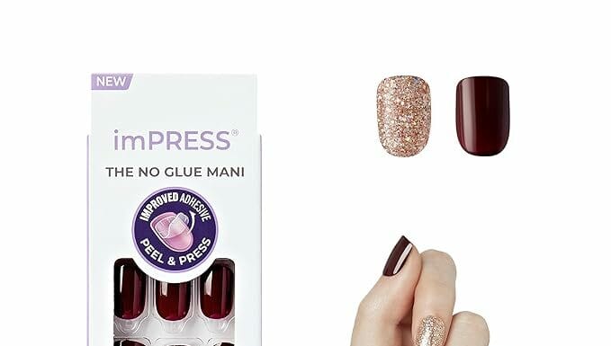 KISS imPRESS No Glue Press-On Nails Review: Easy, Long-Lasting Red Mani