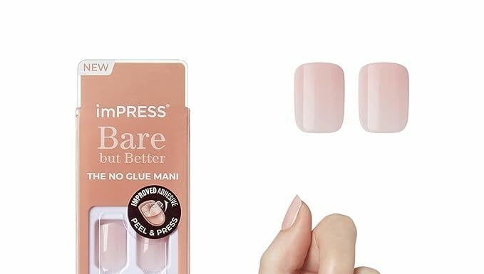 KISS imPRESS No Glue Mani Review: Long-Lasting, Natural Look with Easy Application