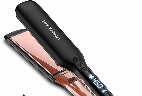 Flat Iron Hair Straightener Review: Ceramic Infrared Ionic 1.75” by