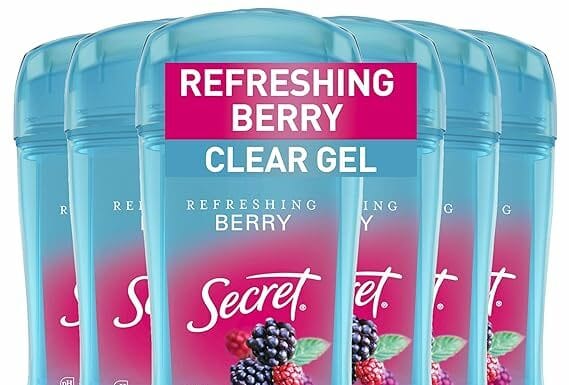 Secret Fresh Antiperspirant Review: 72-Hour Odor Protection, Berry Scent & Clear Gel