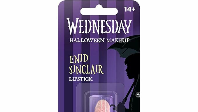 Rubies Enid Sinclair Makeup Kit Review: Is This Glitter Pink Lipstick Worth It?