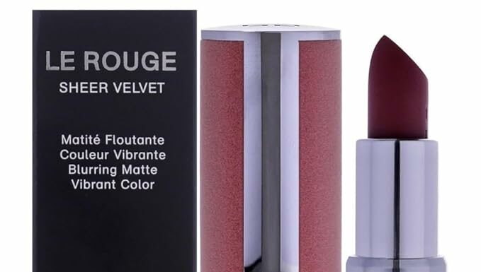 Givenchy Le Rouge Sheer Velvet Matte Lipstick Review: Is Nude Boise Worth It?