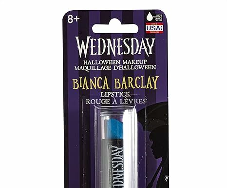 Rubies Bianca Barclay Makeup Kit Review: Bold Blue Lipstick for Cosplay Fans