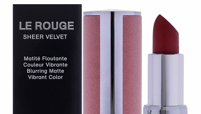 Givenchy Le Rouge Sheer Velvet Matte Lipstick Review: Luxury, Comfort, and Long-Lasting Wear