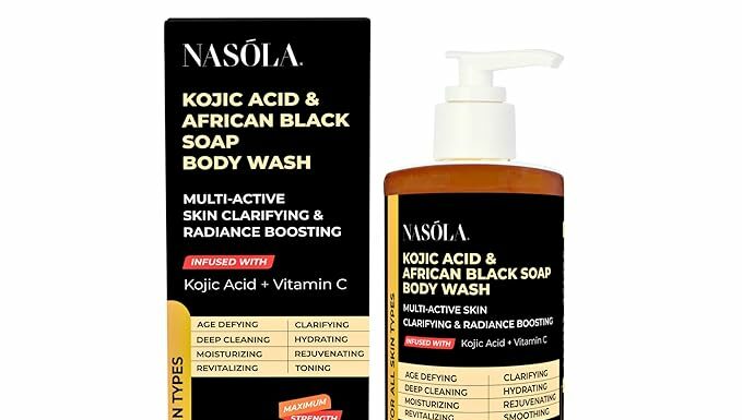 Nasola African Black Soap Body Wash Review: Brighten, Hydrate & Smooth Skin