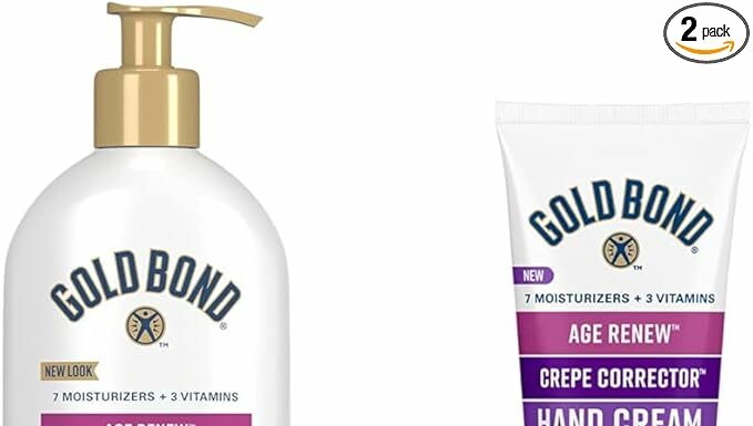 Gold Bond Age Renew Crepe Corrector Lotion & Hand Cream Review: Does It Really Firm and Smooth Skin?