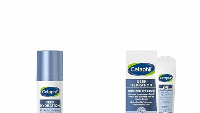 Cetaphil Deep Hydration Serum & Eye Cream Review: Is 48-Hour Hydration Worth It?