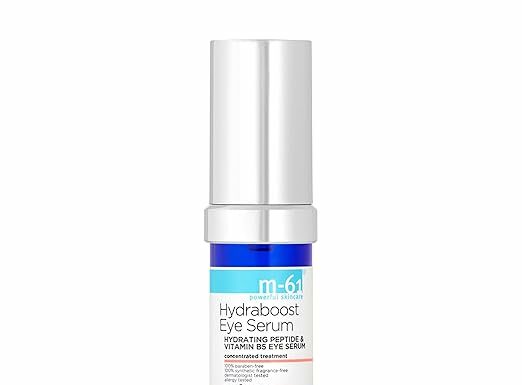 m-61 Hydraboost Eye Serum Review: Hydration & Firming with Peptides & Vitamin B5