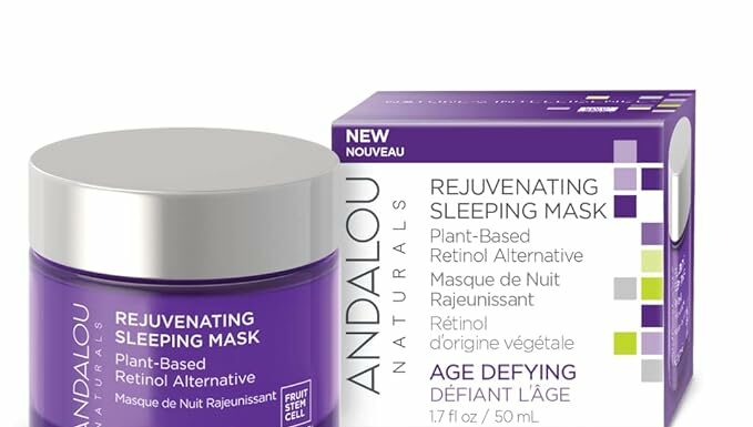 Andalou Naturals AGE DEFYING Sleeping Mask Review: Is Bakuchiol the Retinol Alternative You Need?