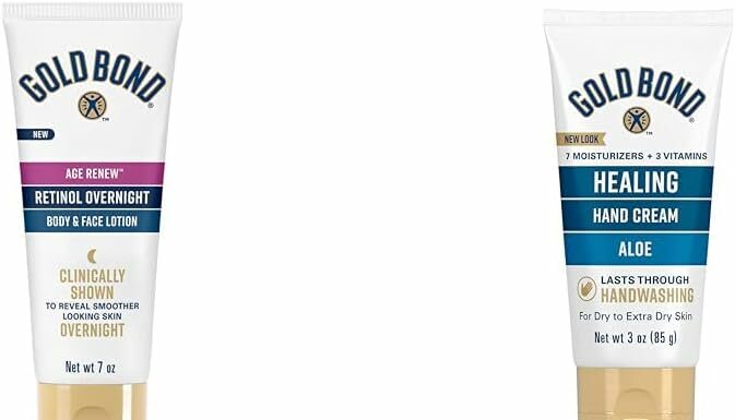 Gold Bond Age Renew Retinol Lotion & Hand Cream Review: Firm, Hydrate, Repeat
