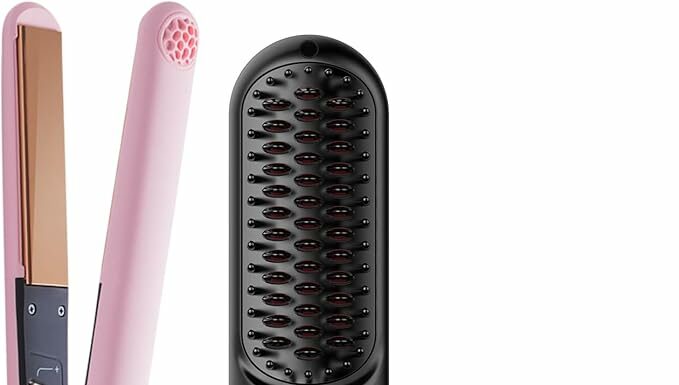 TYMO Flat Iron & Porta Cordless Brush Review: Sleek Hair Anywhere Fast