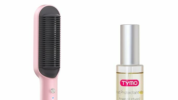 TYMO Heat Protectant & Ring Hair Brush Review: Salon Results at Home