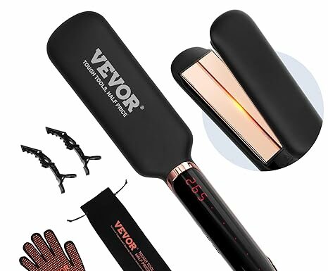 VEVOR Hair Straightener Review: Does This 2-Inch Titanium Flat Iron Live Up to Its Claims?