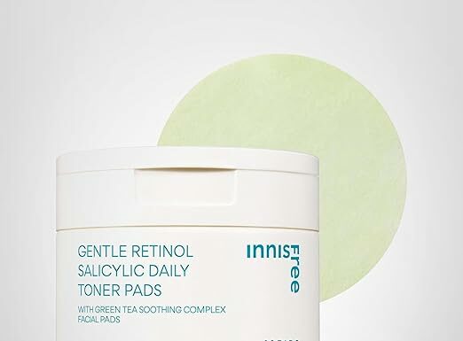 Innisfree Daily Gentle Retinol Salicylic Toner Pads Review: Does It Really Calm Acne-Prone Skin?