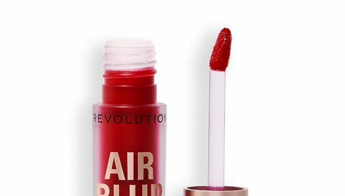 Revolution Beauty London Air Blur Matte Liquid Lipstick Review: Fiery Red That Lasts