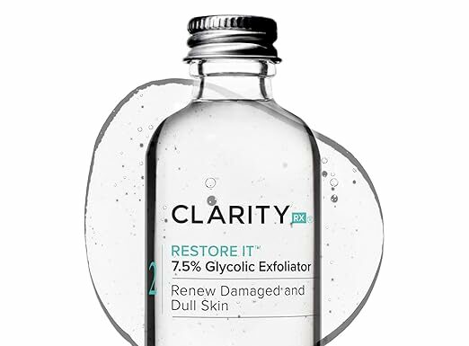 ClarityRx Restore It Glycolic Acid Serum Review: Is It Worth the Hype?