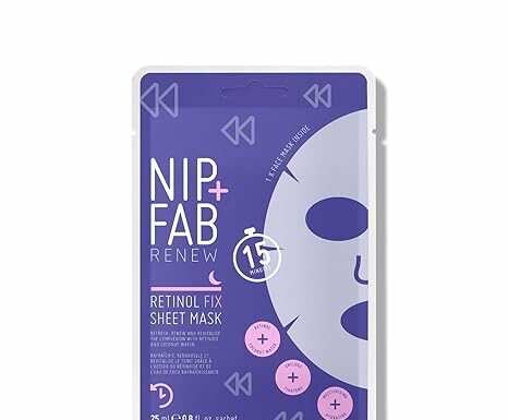 Nip+Fab Retinol Fix Sheet Mask Review: Does It Really Minimize Pores?
