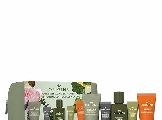 Origins Bestselling Skincare Set Review: Peptides, Hyaluronic Acid & Niacinamide for Glowing Skin
