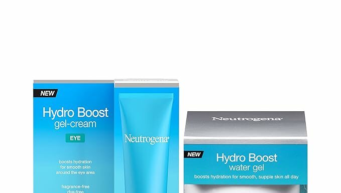 Neutrogena Hydro Boost Moisturizer & Eye Cream Review: Hydration That Lasts!