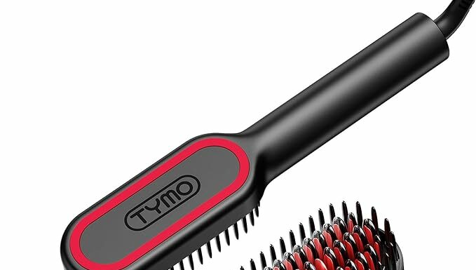 TYMO Hair Straightener Brush Review: Fast, Smooth Styling with Ionic Power