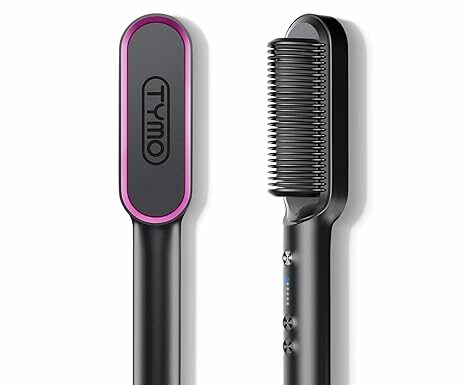 Tymo Ring Hair Straightener Brush Review: Fast Heating, Smooth Results & Value!