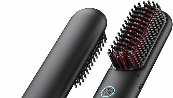 TYMO Cordless Hair Straightener Brush Review: Is It the Best Travel Companion?