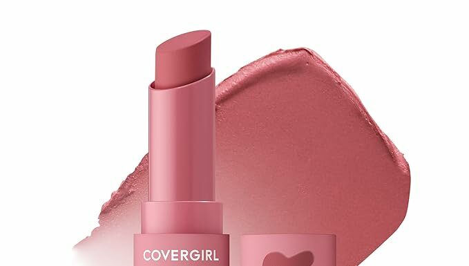 COVERGIRL Clean Fresh Yummy Blur Lipstick Review: Blurring Matte, Fresh Pear, Vegan Formula