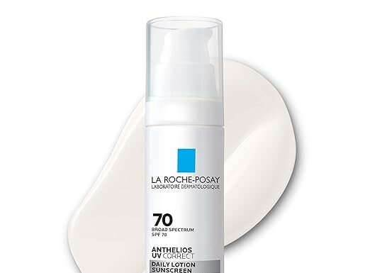 La Roche-Posay Anthelios UV Correct Sunscreen Review: SPF 70, Anti-Aging & Niacinamide Benefits for Sensitive Skin