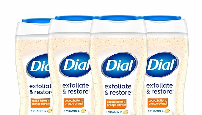 Dial Exfoliate & Restore Body Wash Review: Gentle, Nourishing, Vitamin E Care