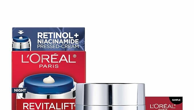 L’Oreal Paris Revitalift Night Cream Review: Wrinkle Reduction with Retinol & Niacinamide