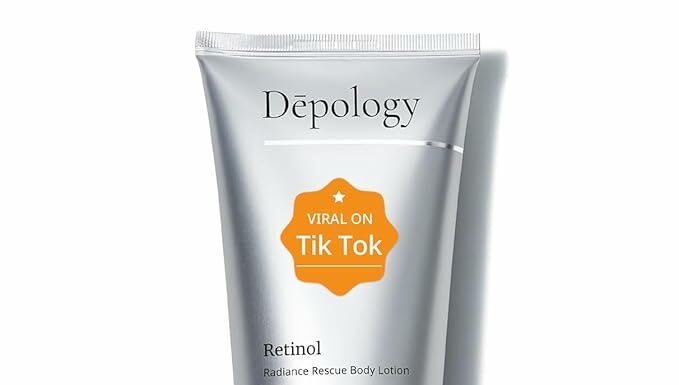 Depology Ultra-Size Retinol Body Lotion Review: Smooth Crepey Skin & KP Fast