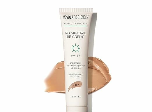 MDSolarSciences Crème Mineral Beauty Balm SPF 50 Review: Oil-Free & Matte Coverage