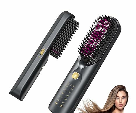 Cordless Hair Straightener Brush Review: Is It Worth the Hype for Travel?