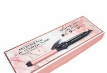 2-in-1 Rose Gold Curling Wand Review: Ceramic Barrel for Perfect, Frizz-Free Curls by