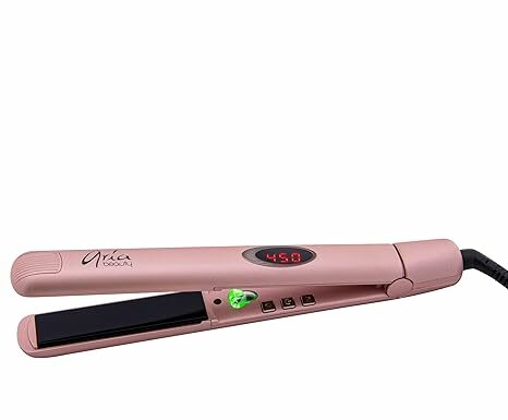 Aria Beauty Stand Out Flat Iron Review: Sleek Hair, Fast 450° Results