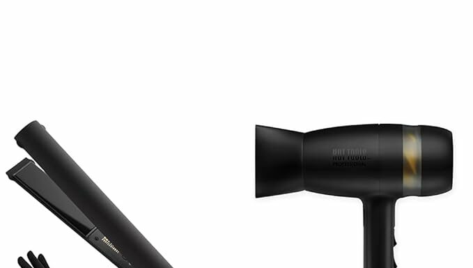Hot Tools Black Gold Evolve Ionic Flat Iron & Quietair Dryer Review: Sleek Styles, Quiet Drying, and True Value