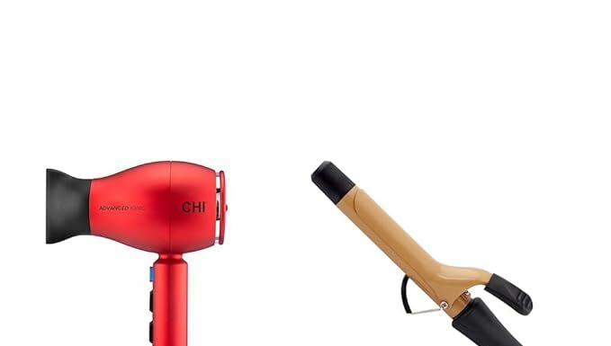 CHI 1875 Hair Dryer & Ceramic Curling Iron Review: Smooth, Shiny Curls & Frizz-Free Styling