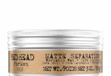 TIGI Bed Head for Men Matte Separation Wax Review: Strong Hold, No Shine!