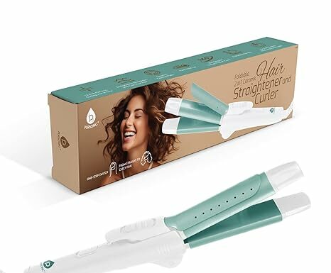 PURSONIC Ceramic Hair Straightener & Curler Review: Travel-Friendly 2-in-1 Tool
