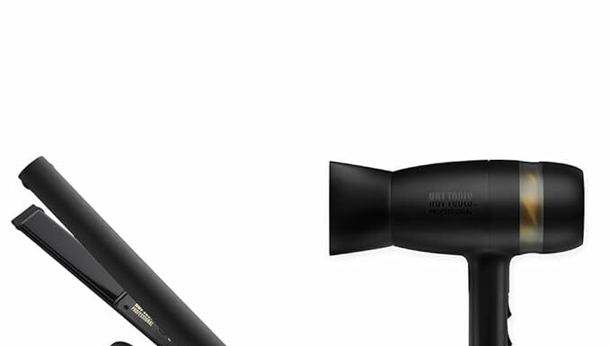 Hot Tools Evolve Black Gold Flat Iron & Quietair Dryer Review: Does It Deliver Smooth, Quiet Styling?