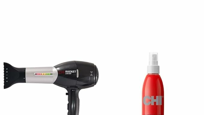 CHI Rocket Hair Dryer & Iron Guard Spray Review: Fast Drying, Frizz-Free Results